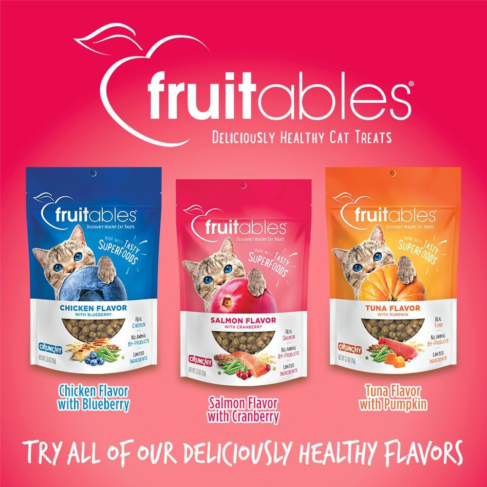 Cat Crunchy Treats made with salmon