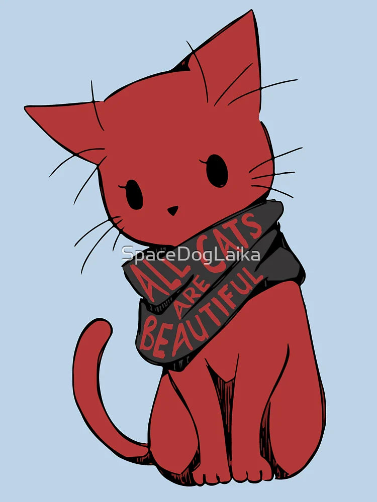 All Cats Are Beautiful - Cute, ACAB, Meme, Punk