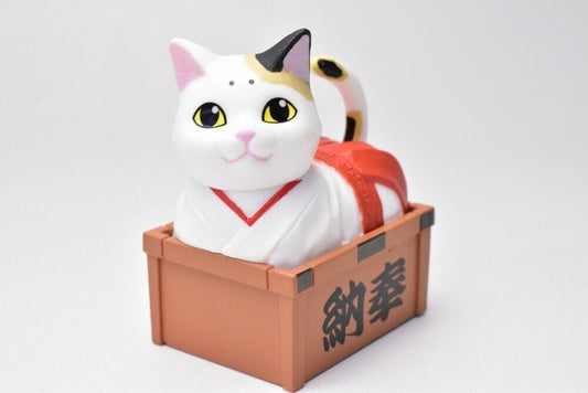 ANIMAL ATTRACTION CAT GASHAPON-BROWN BOX MINI FIGURE