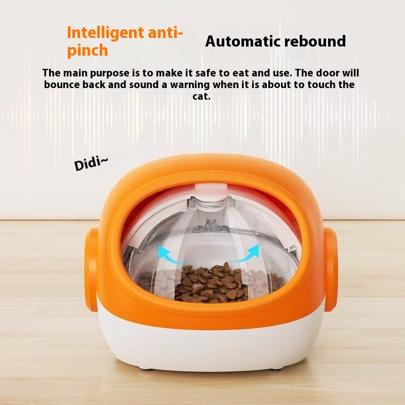 Pet Anti-grab Food Chip Identification Multi-cat Automatic Pet Feeder